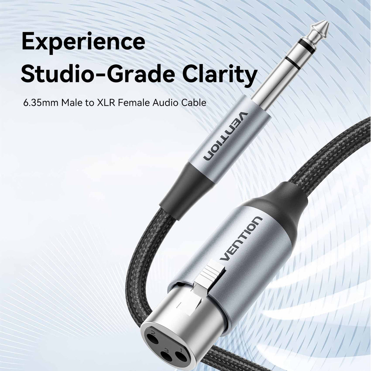 Vention 6.35mm Male to XLR Female Audio Cable