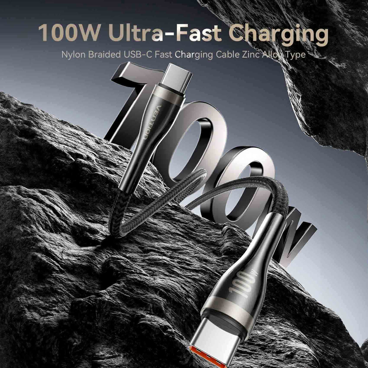 Vention USB 2.0 C Male to C Male 5A Cable
