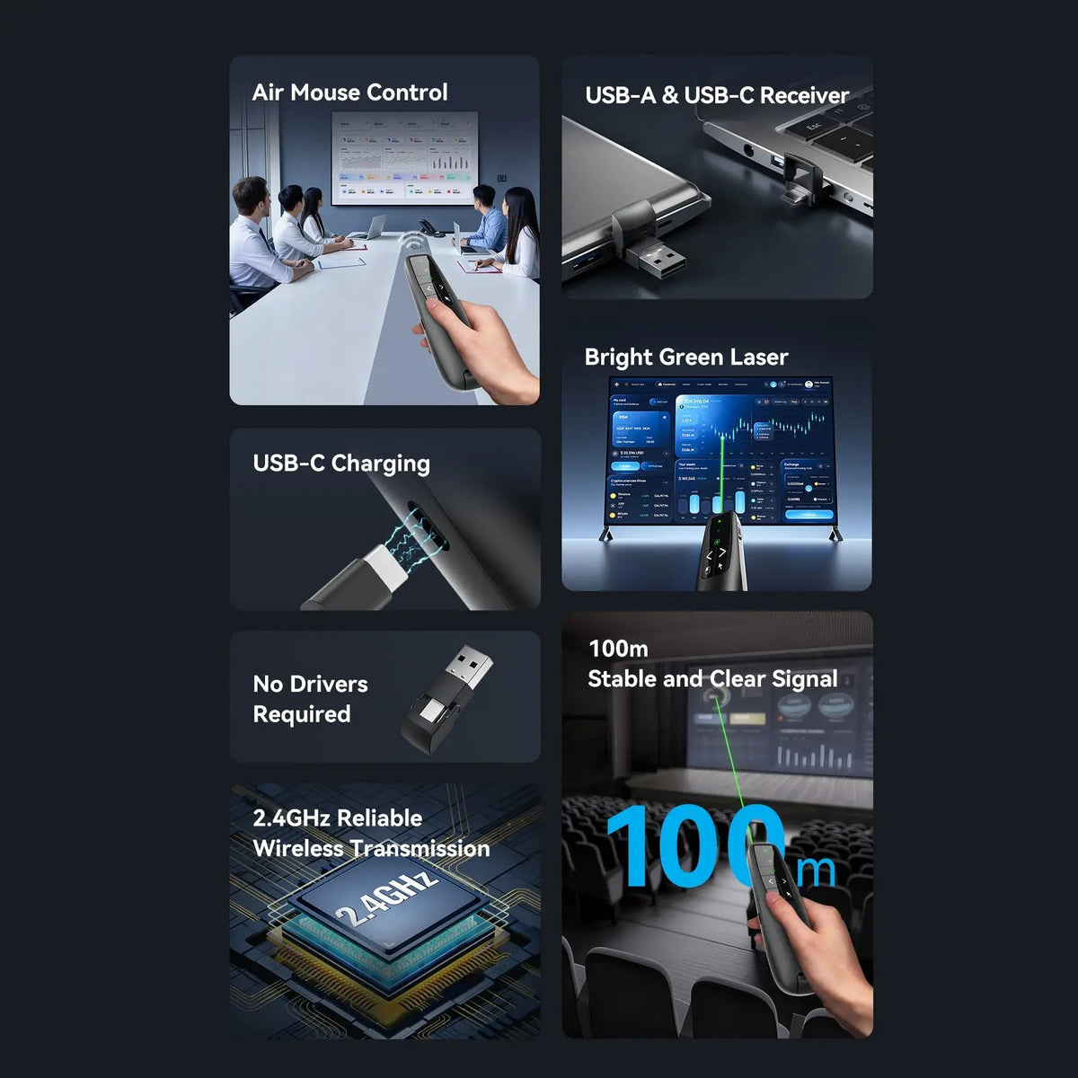 Vention Laser Presentation Clicker