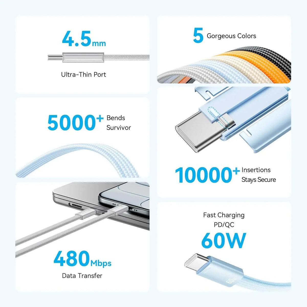 Vention USB 2.0 Type-C Cable