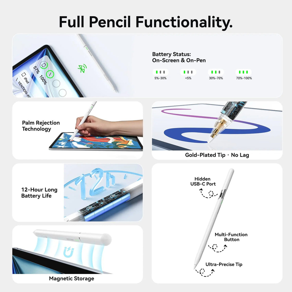 Vention Bluetooth Stylus Pen