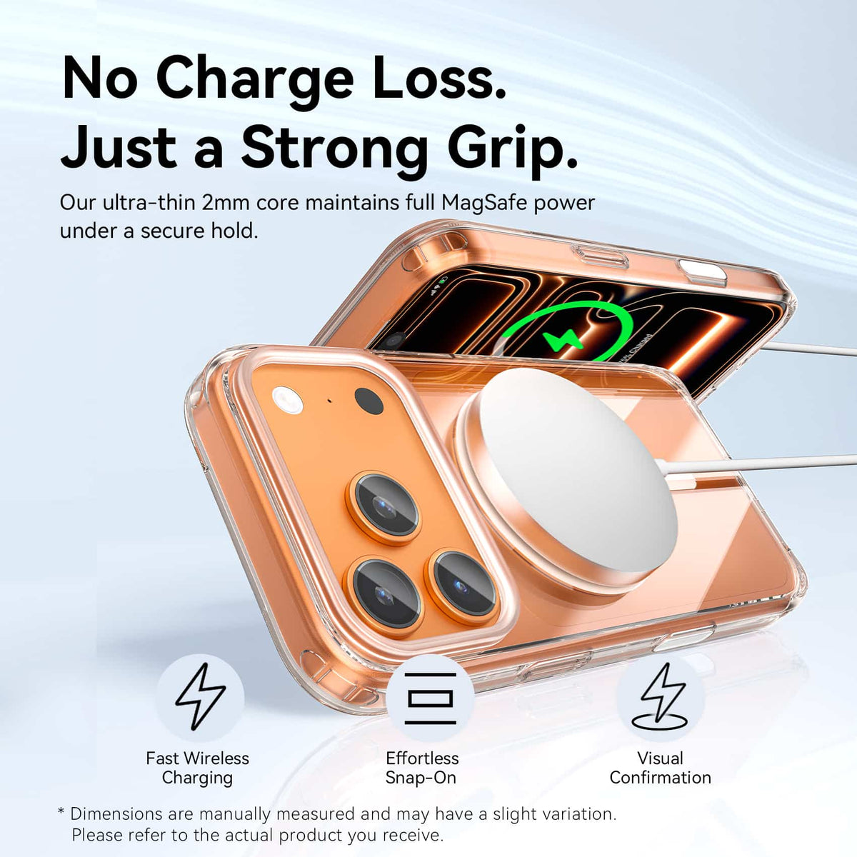 Vention Concise Impact Case for iPhone 17 with MagSafe Transparent