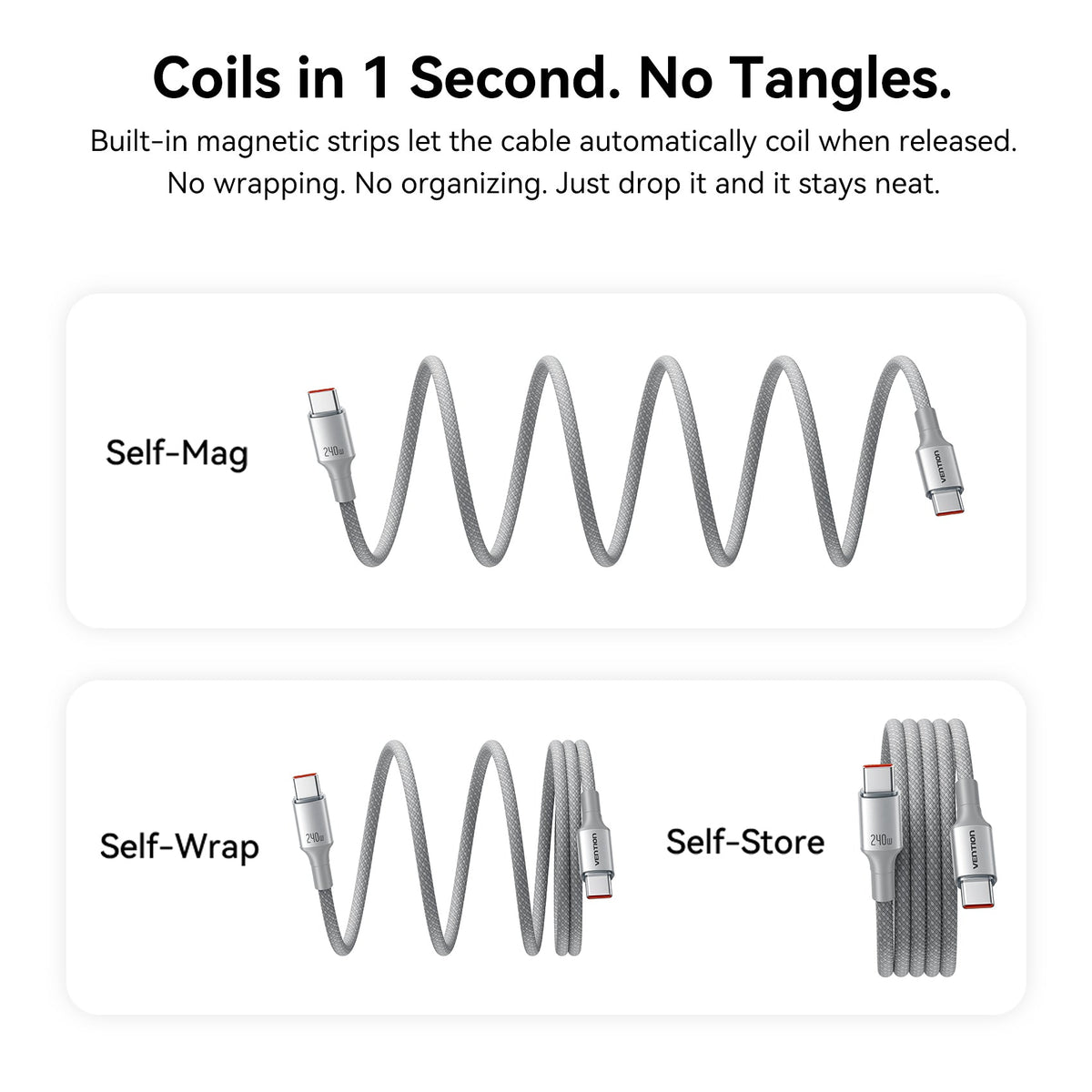 Type-C Magnetic Charging Cable