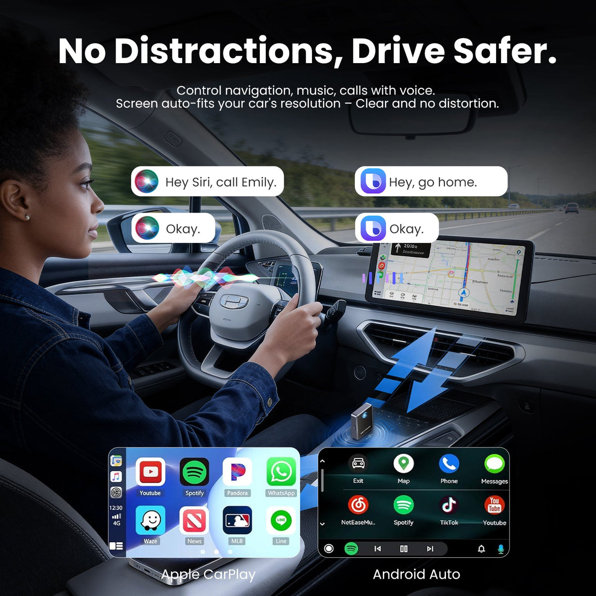 Vention Wireless CarPlay Adapter