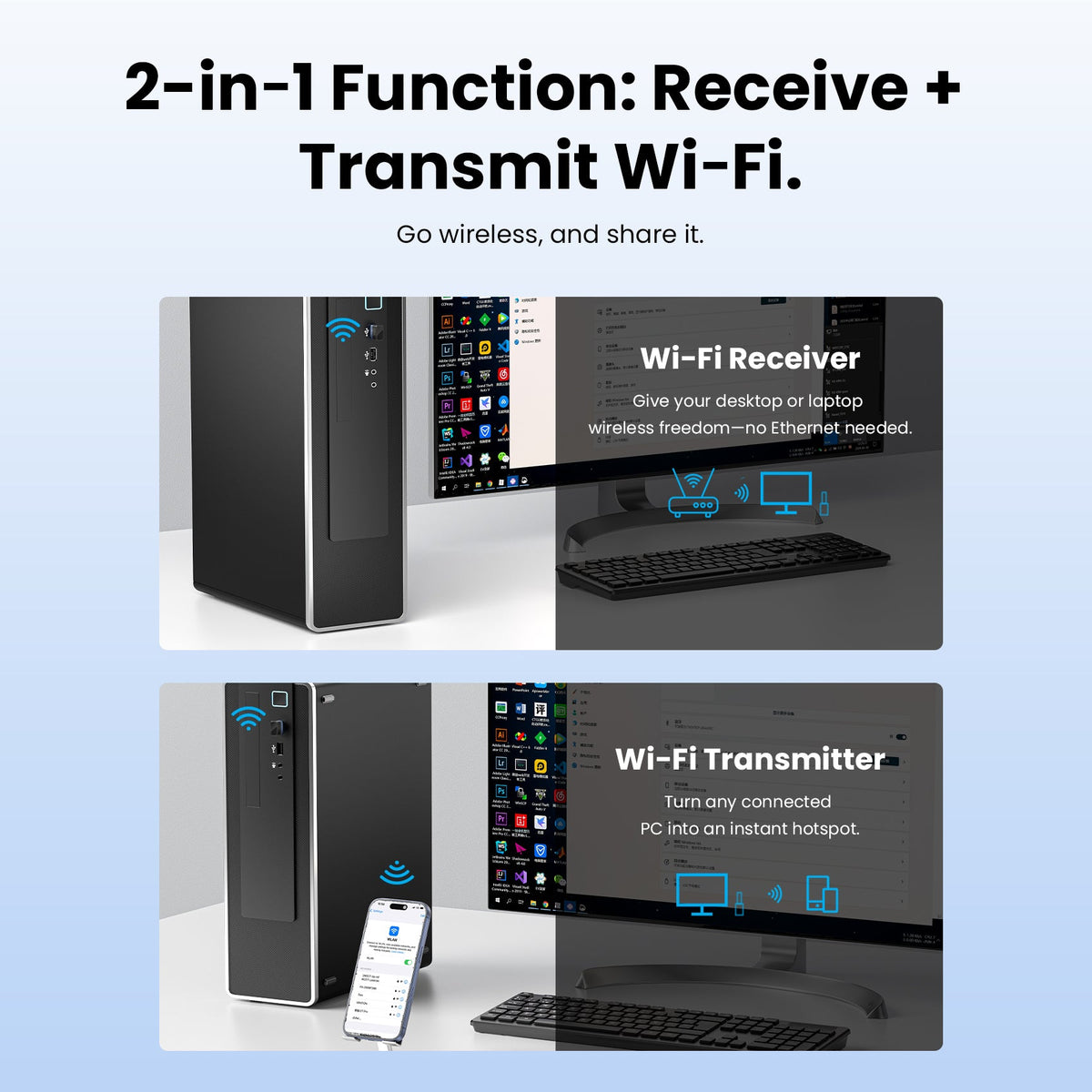Vention USB Wi-Fi Adapter