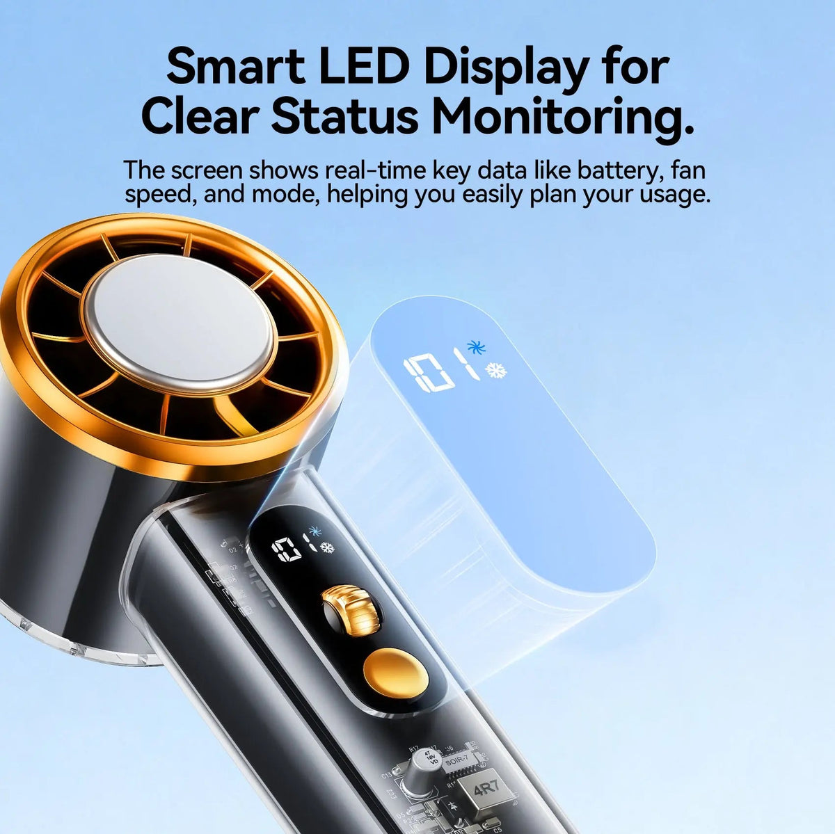 Vention Icy Turbo Handheld Fan