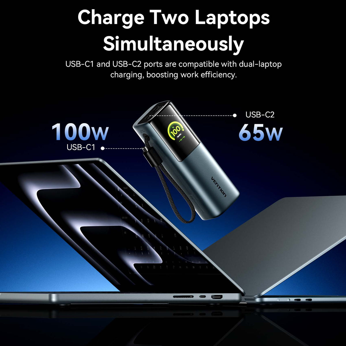 Vention 20000mAh Power Bank 165W