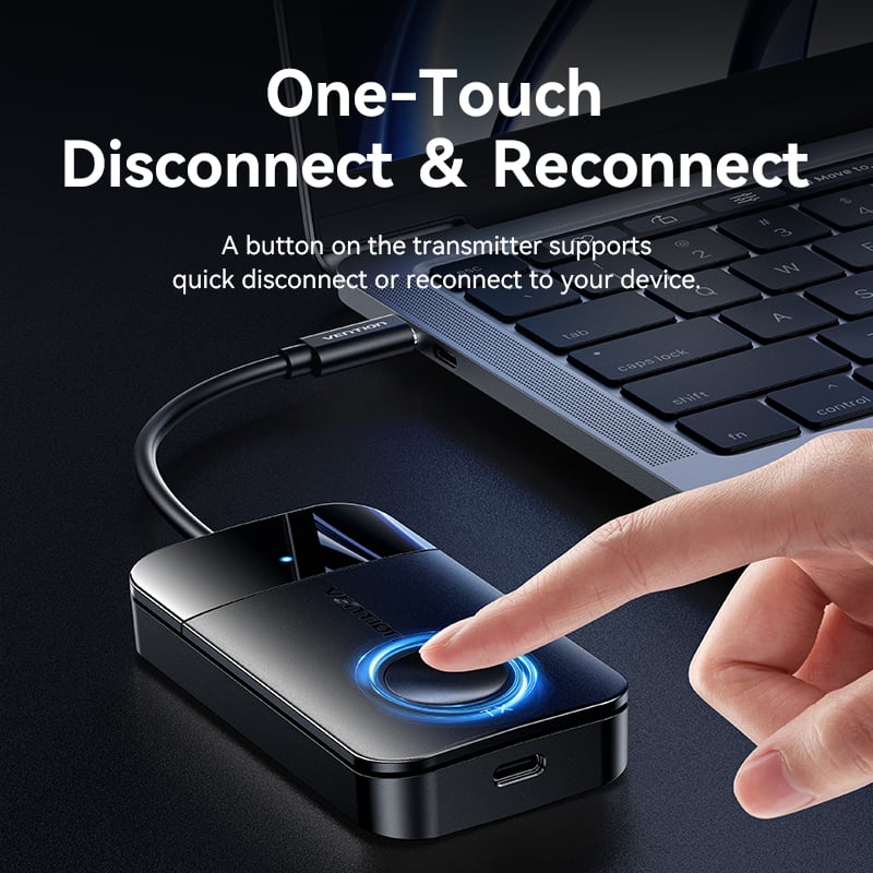 Vention Wireless USB-C to HDMI™ Transmitter and Receiver