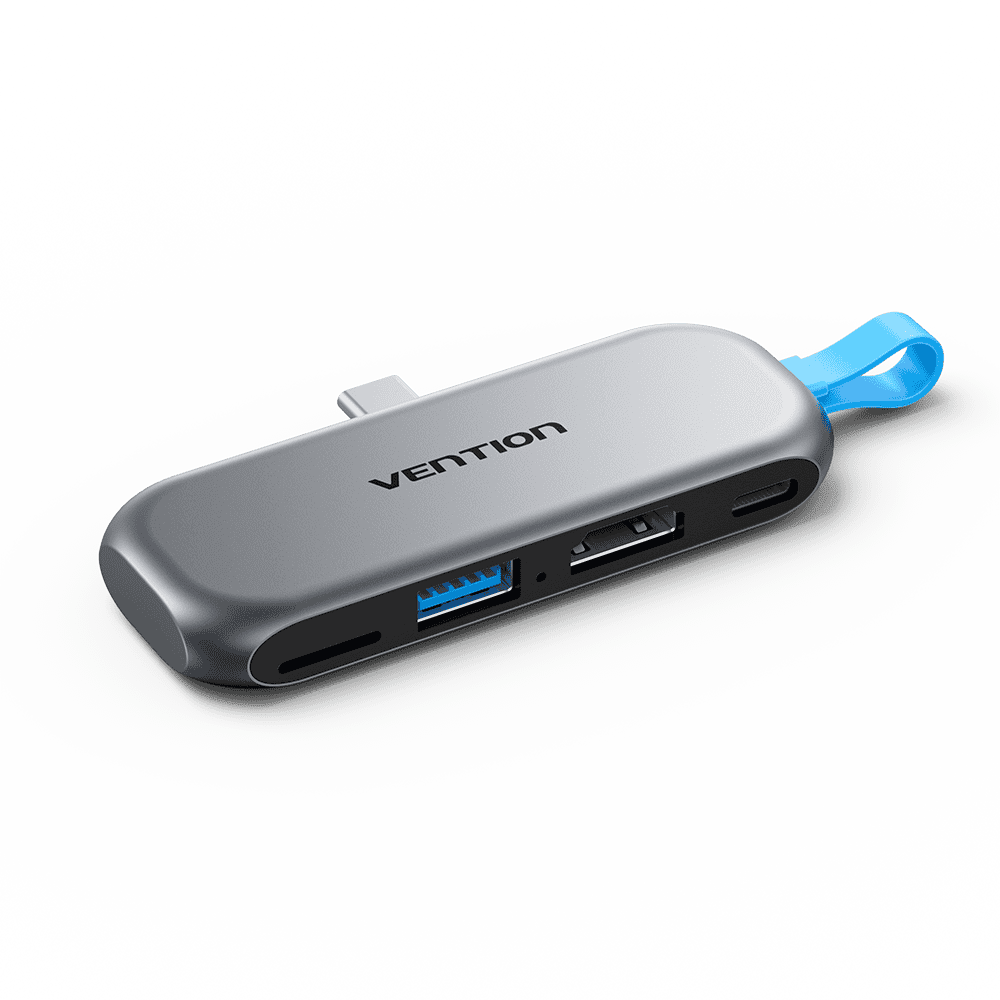 Vention 4-in-1 USB-C Cable-Free Docking Station
