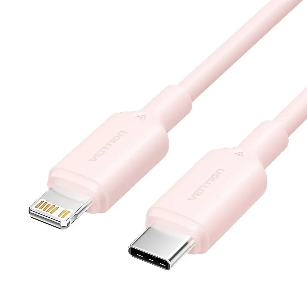 Vention USB 2.0 Type-C Male to Lightning Male 3A Cable PVC Type