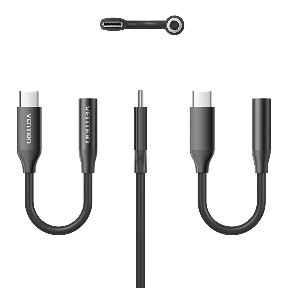 Vention USB-C Male to 3.5mm Female Audio Adapter