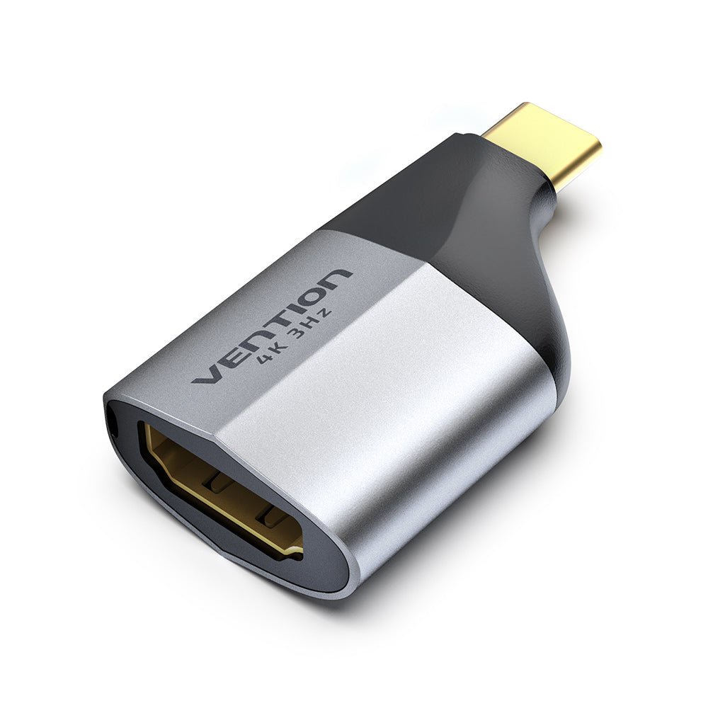 Vention type-C to HDMI Adapter Gray Aluminum Alloy Type
