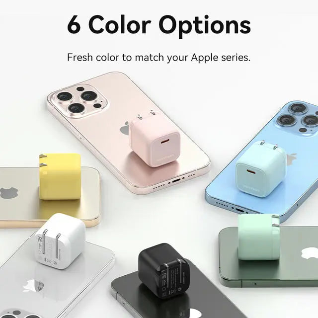 Vention 1-port USB-C GaN Charger(30W) US Plug