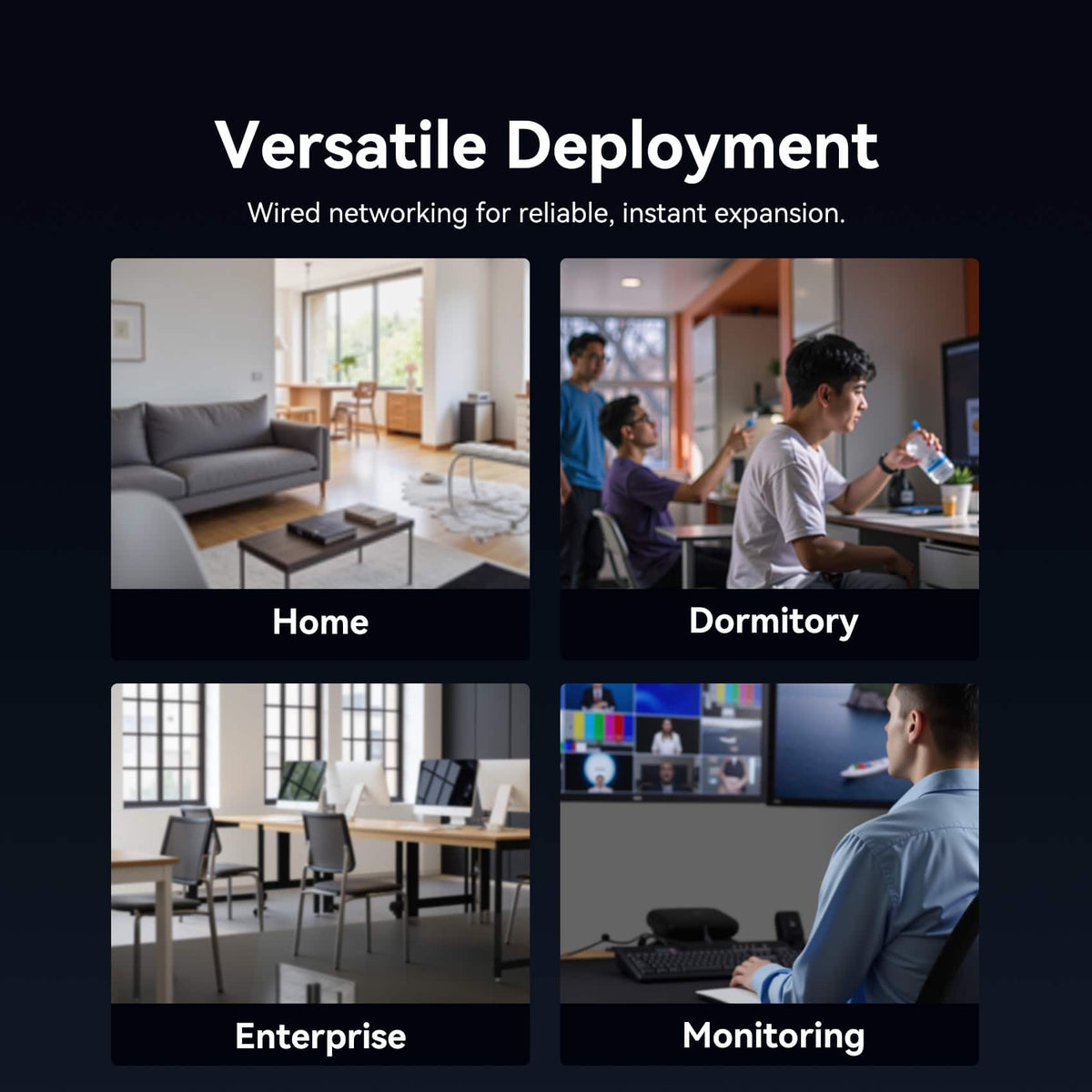 Vention 5-Port 100Mbps Ethernet Switch