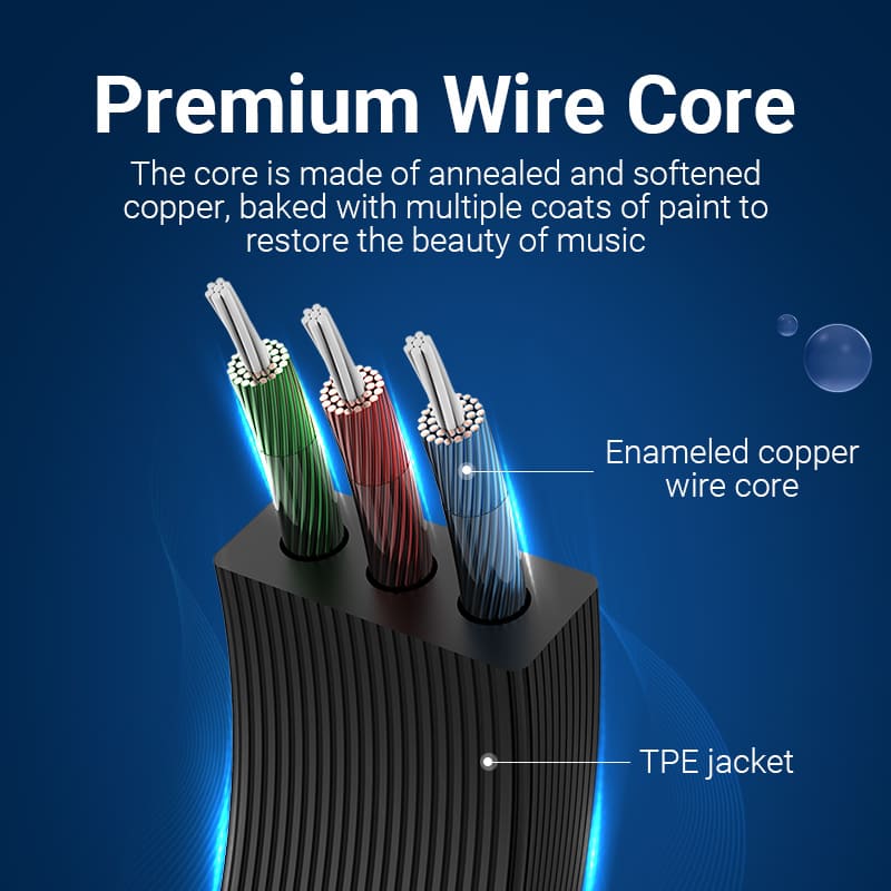 3.5MM Right Angle Male to Male Flat Aux Cable