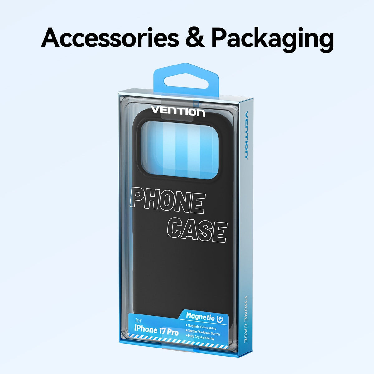 Vention Liquid Silicone Case for iPhone 17 Pro with MagSafe