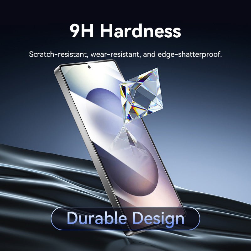 Vention HD Tempered Glass Screen Protector for Samsung Galaxy S25 6.2" with Dust-Free Installation Tool