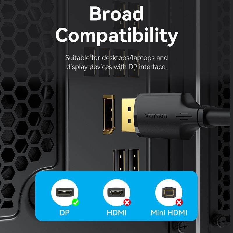 Vention DisplayPort Cable