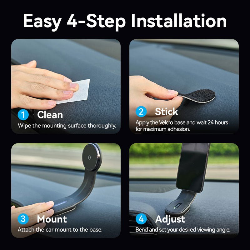 Vention Wireless Car Mount Charger