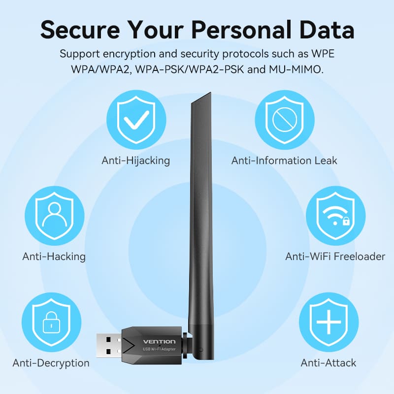 Vention USB Wi-Fi Adapter