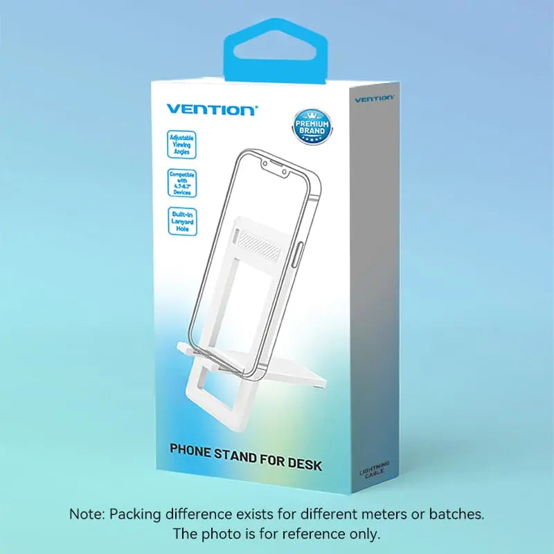 Vention Portable Phone Stand for Desk Plastic Type