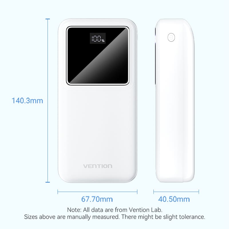 Vention 30000mAh Power Bank 22.5W