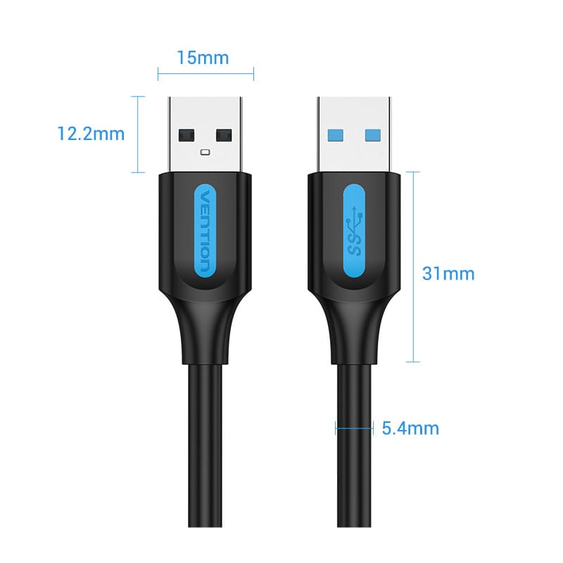 USB 3.0 A Male to A Male Cable