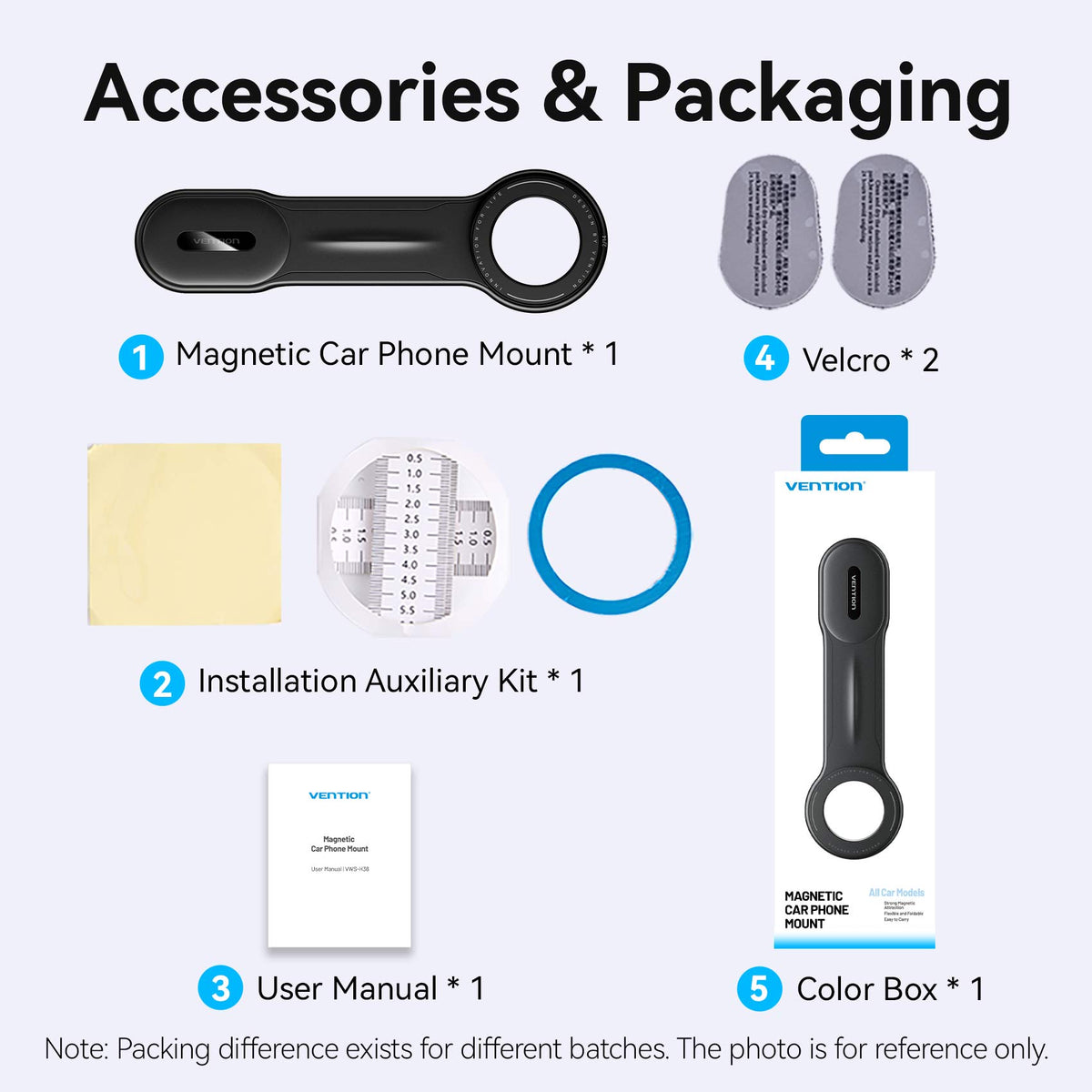 Vention Magnetic Car Phone Mount