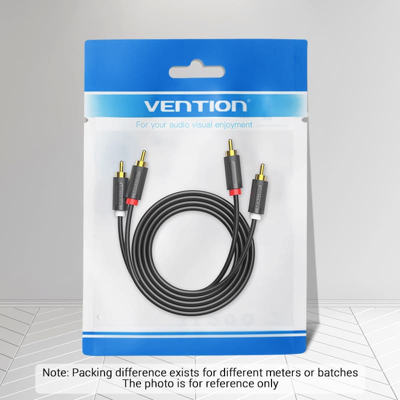 Vention 2-Male to 2-Male RCA Cable