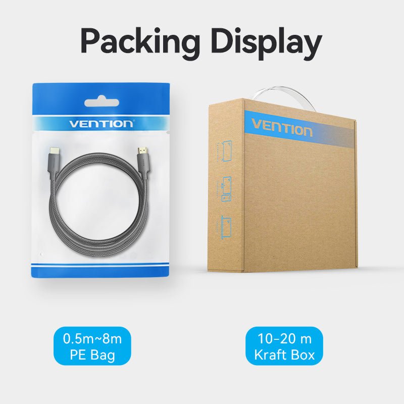 Cotton Braided 4K HDMI™ Male to Male Cable