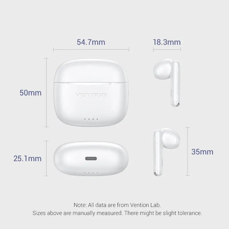 Vention True Wireless Bluetooth Earbuds