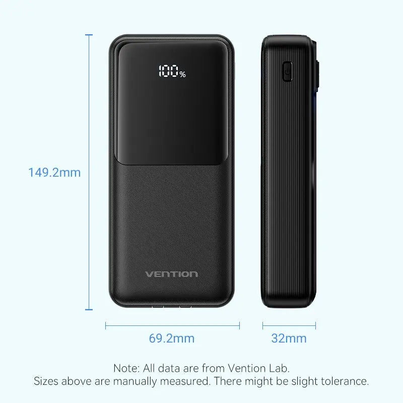 Vention 20000mAh Power Bank 22.5W