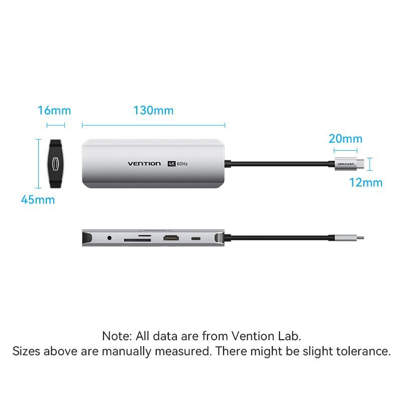 Vention 9-in-1 USB-C Docking Station