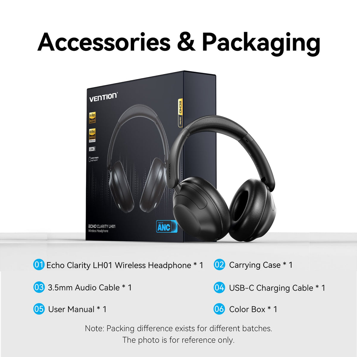 Vention Echo Clarity LH01 Wireless Headphone
