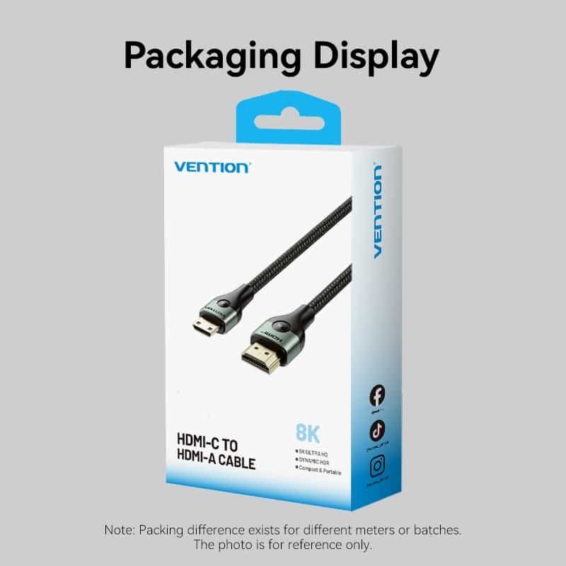 Vention HDMI™-C to HDMI™-A Cable