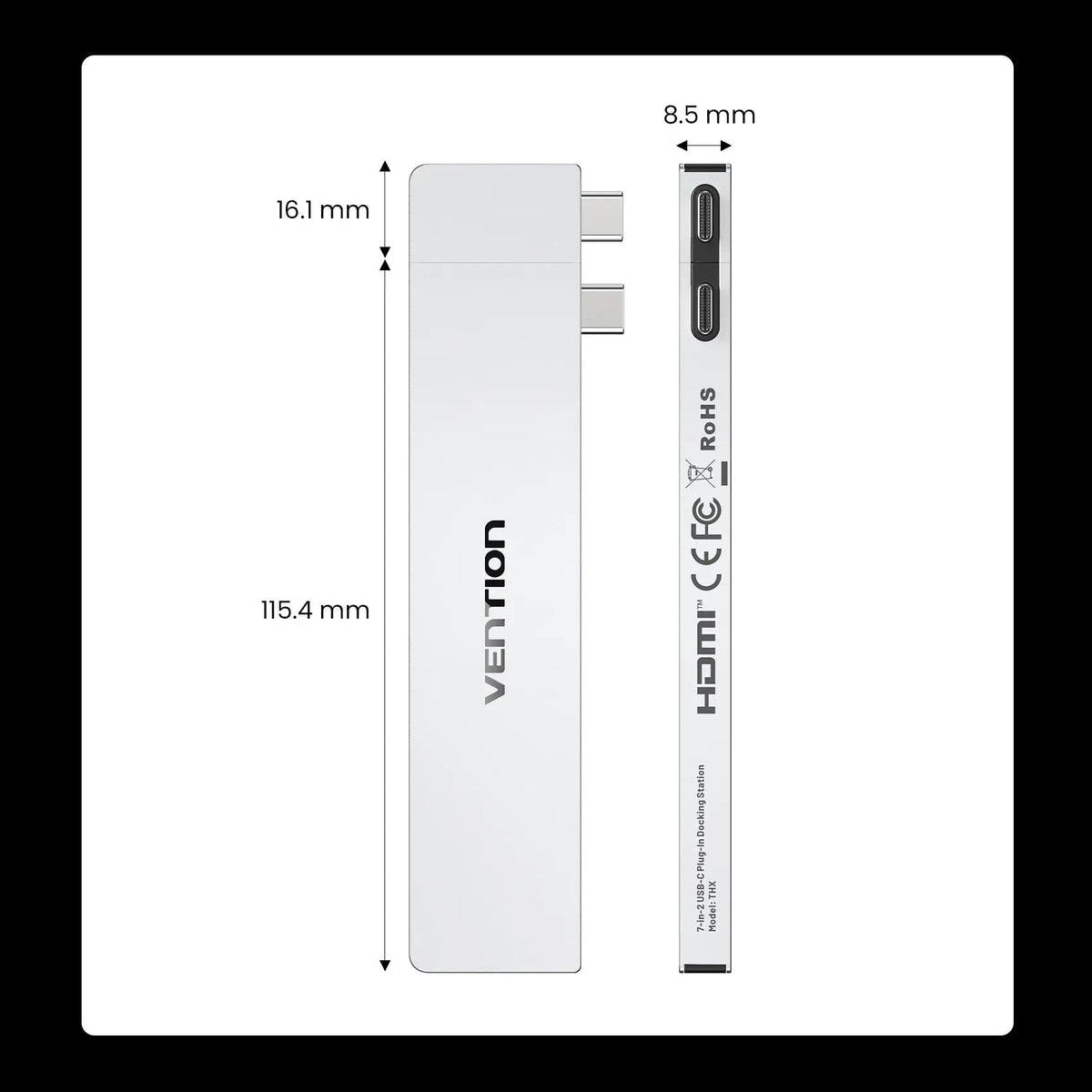 7-in-2 Plug-in Docking Station
