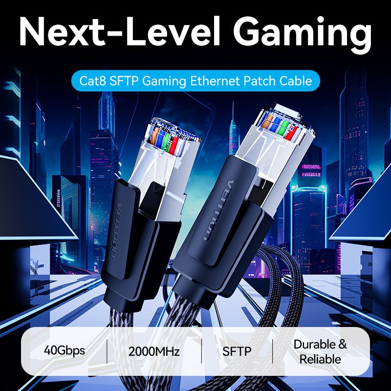 Vention Cat8 SFTP Ethernet Patch Cable
