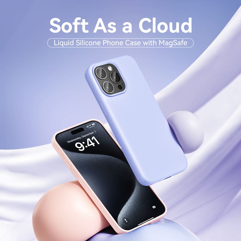 Vention Liquid Silicone Case for iPhone 13 with MagSafe