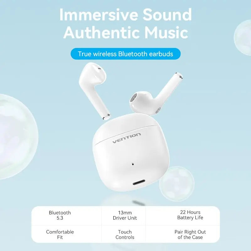 Vention True Wireless Bluetooth Earbuds