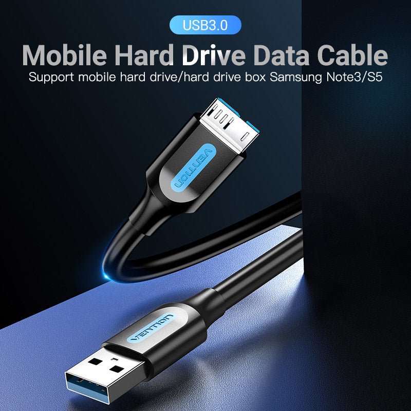 Vention USB 3.0 A Male to Micro-B Male Cable PVC Type