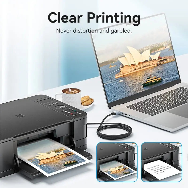 Vention USB 2.0 Type-A Male to Type-B Male Printer Cable