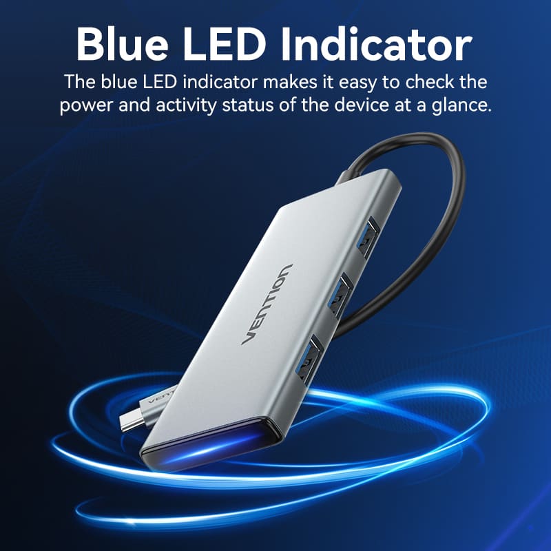 Vention 7-in-1 USB-C Docking Station