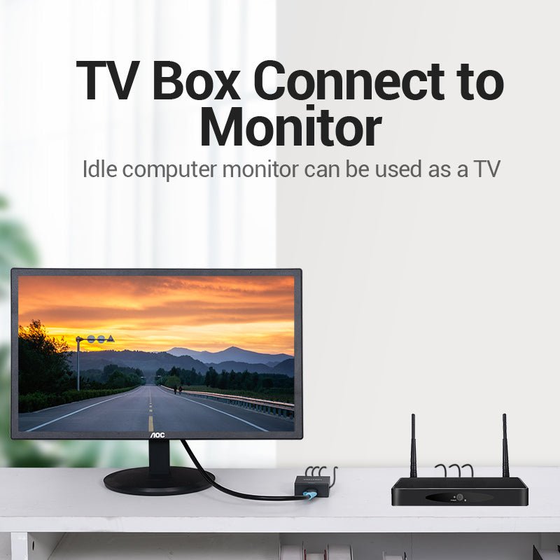 Vention RCA to HDMI™ Converter Black Metal Type