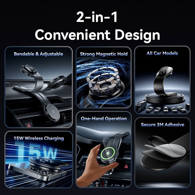 Vention Wireless Car Mount Charger