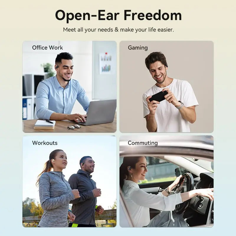 Vention Wireless Bluetooth Open Ear Headphones OpenBeat