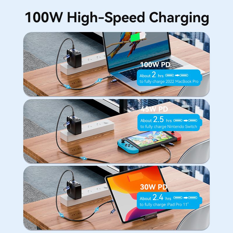 Vention 4-in-1 USB 2.0 Cable