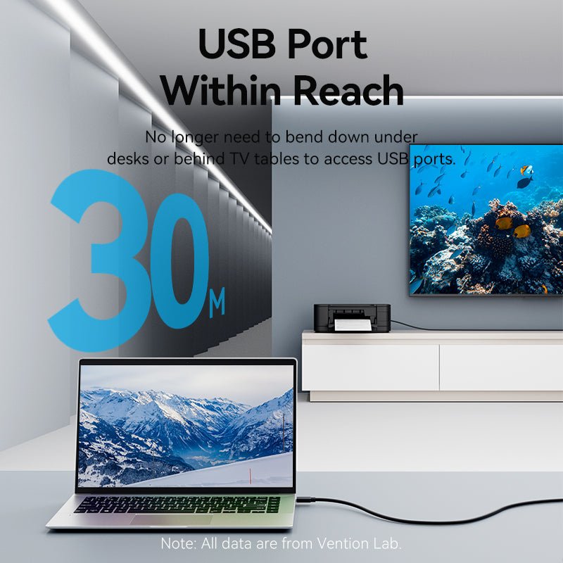 Vention USB 2.0 Active Extension Cable