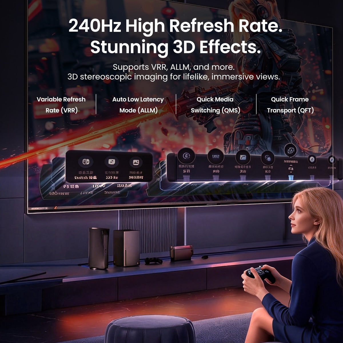 Vention 8K Fiber Optic HDMI Cable