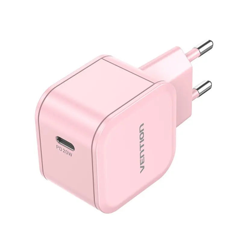 Vention 1-Port USB-C Wall Charger 20W EU-Plug