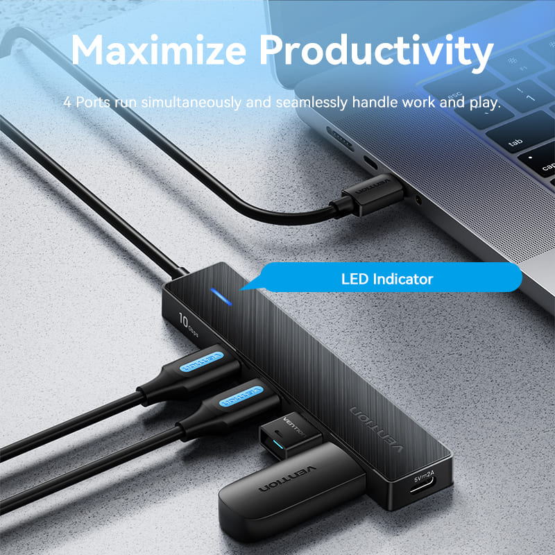 Vention 5-in-1 USB 3.2 Gen 2 Hub